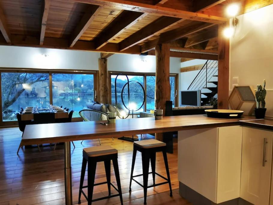 Barbazan Cottage Les Pyrenees Au Bord De L'Eau מראה חיצוני תמונה